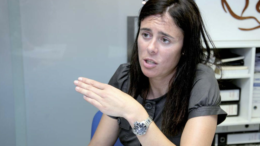 Image of Edurne Pasaban used in the Cuadernos de Pedagogía Magazine