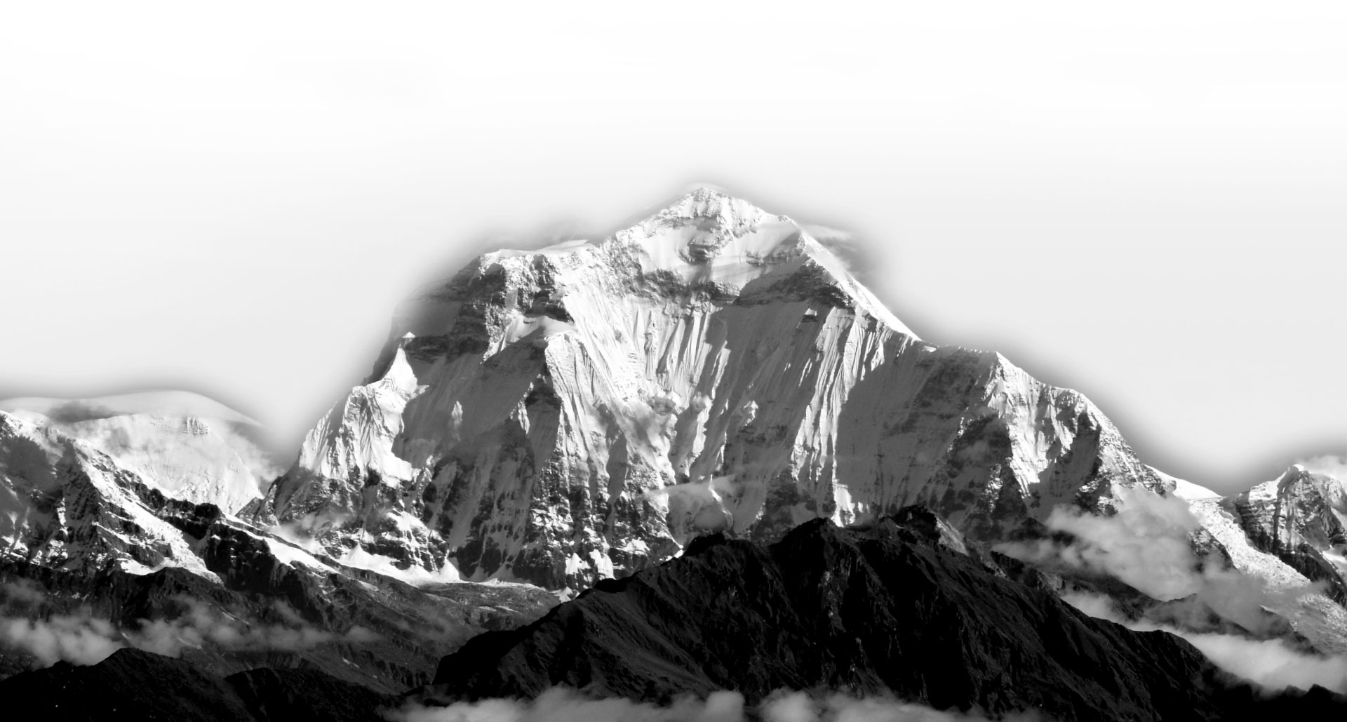 Cumbre de la montaña Annapurna