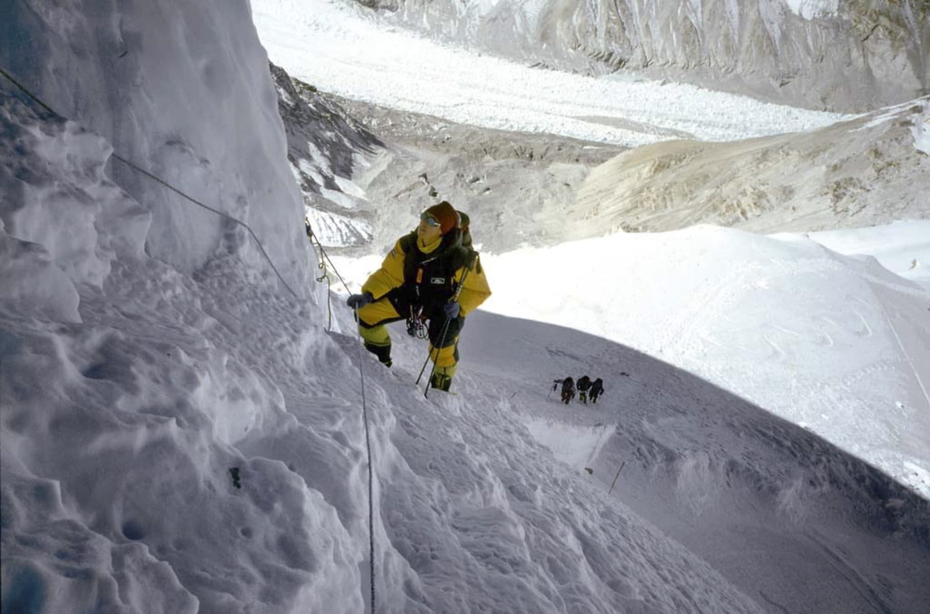 Edurne Pasaban escalada en el monte Cho Oyu