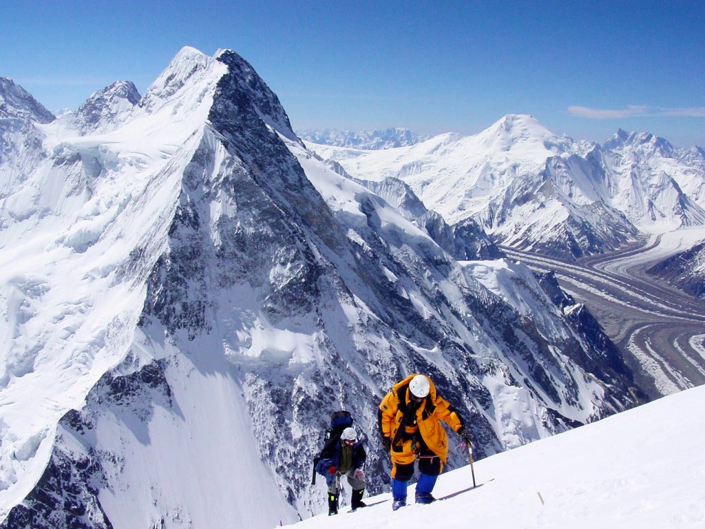 Grupo de expedición de Edurne Pasaban en el K2