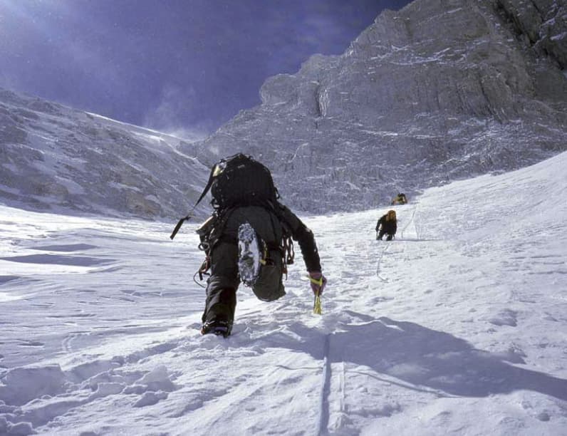 Edurne Pasaban escalada en las expediciones Gasherbrum I y Gasherbrum II