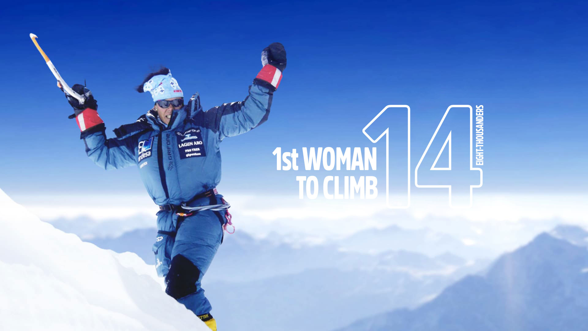 1st woman to climb 14 eight-thousanders